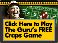 Play the Guru's Free Craps
